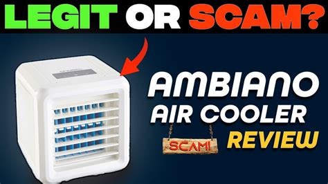 ambiano portable air conditioner scam